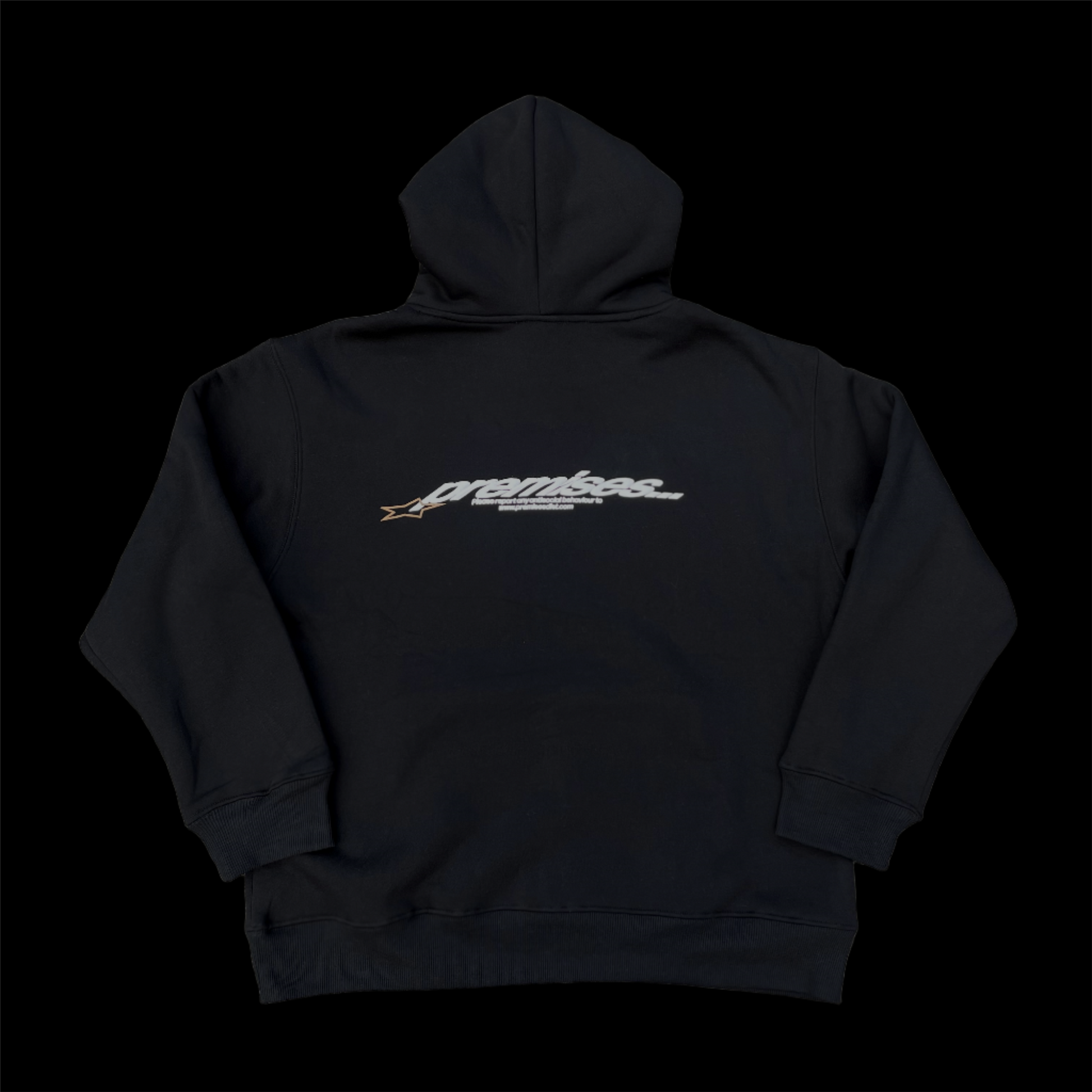 Puff Logo Hood - Heavyweight (550gsm) - Premium Hoodie from Premises - Just $80! Shop now at Premises Distribution