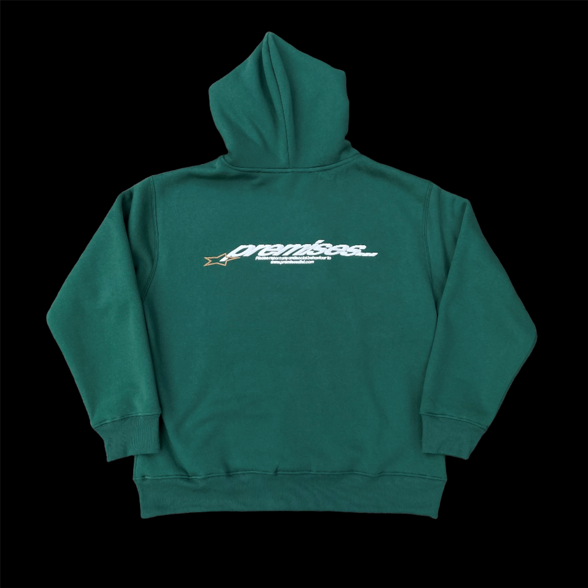 Puff Logo Hood - Heavyweight (550gsm) - Premium Hoodie from Premises - Just $80! Shop now at Premises Distribution
