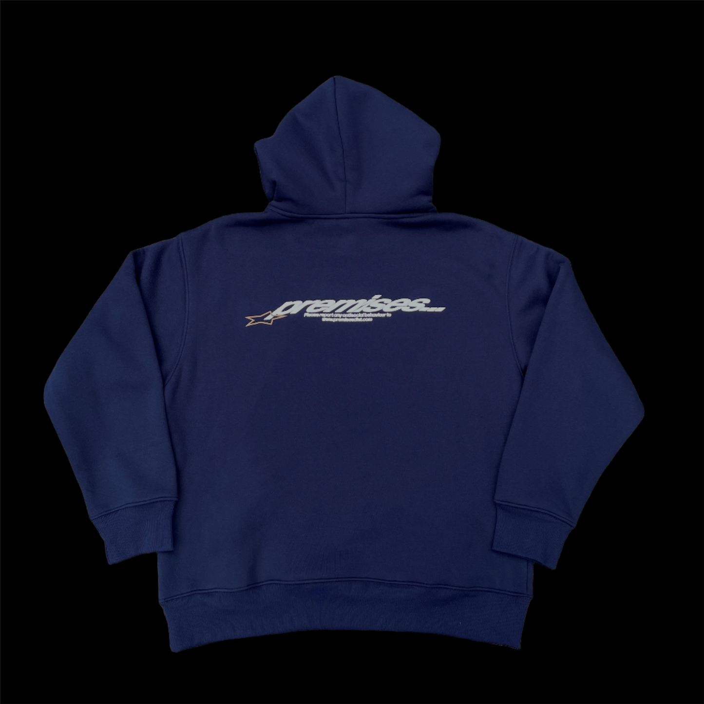 Puff Logo Hood - Heavyweight (550gsm) - Premium Hoodie from Premises - Just $80! Shop now at Premises Distribution