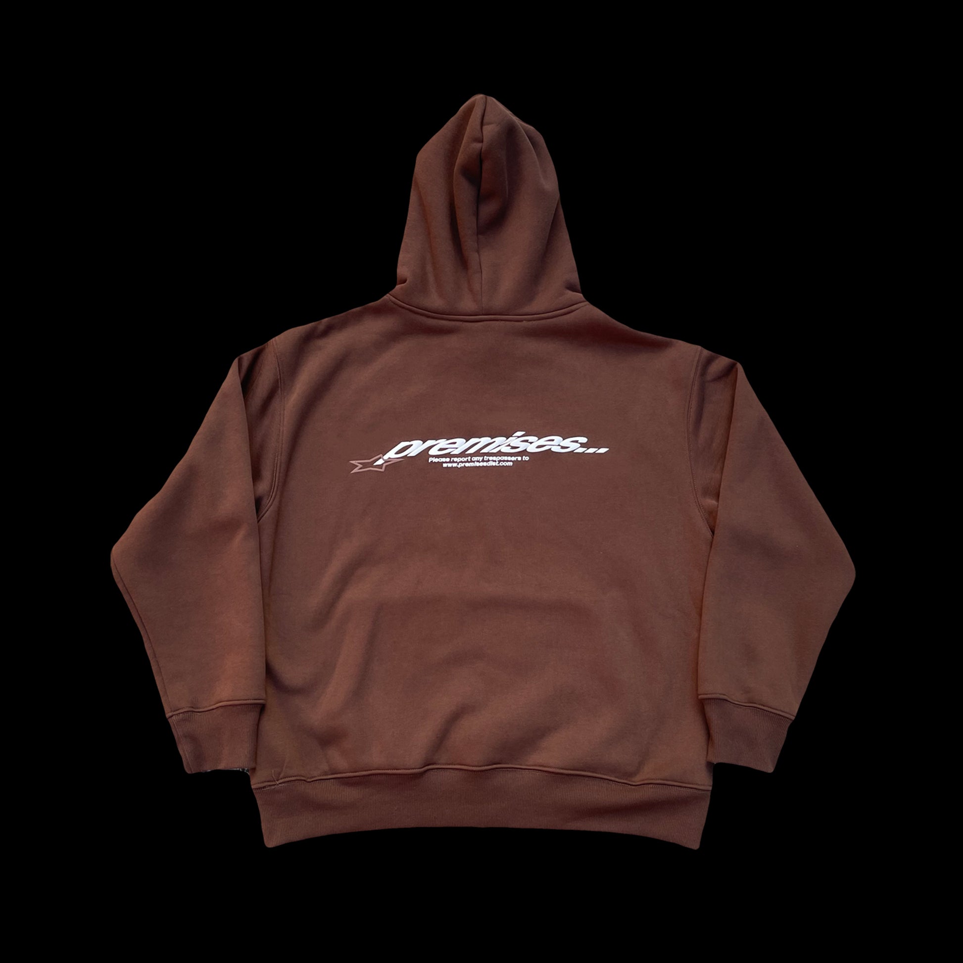 Puff Logo Hood - Heavyweight (550gsm) - Premium Hoodie from Premises - Just $80! Shop now at Premises Distribution